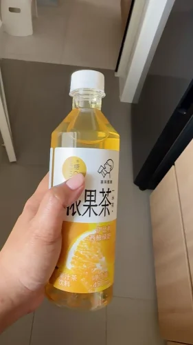 喜茶[50% Fruit Juice Tea] Grapefruit, Waxberry, Peach, Lychee, and Grape Flavors | Low-Sugar Refreshing Drink, 450ml photo review
